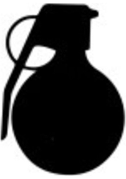 Bomba (Oto-Motor-Laptop-Duvar-Dekor) 30 x 39 cm