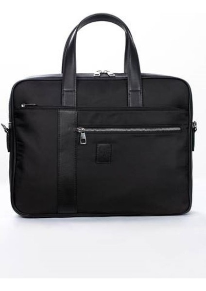 - 248 Siyah 38X29X7CM Saten Kumaş/suni Deri Evrak Çantası