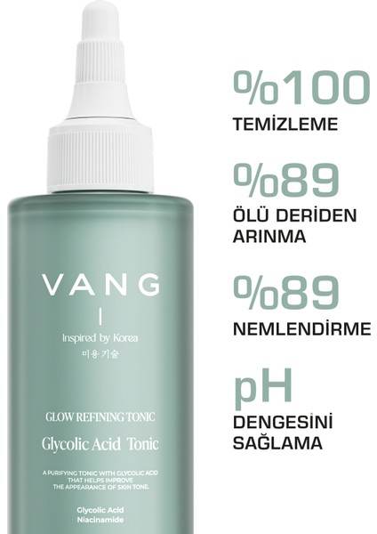 Glikolik Asit Tonik | Canlandırıcı ve Gözenek Sıkılaştırıcı Tonik, Tüm Ciltler İçin 200 ml modelleri