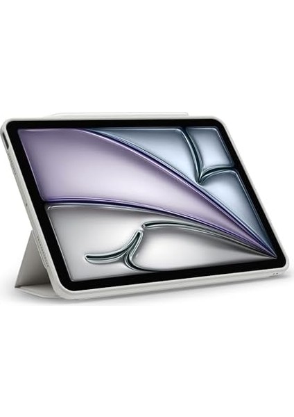 Ipad Air 13" M3 (2025) / M2 (2024) Kılıf Air Skin Pro Onetap Metal Ring Magfit Gray - ACS08491 modelleri
