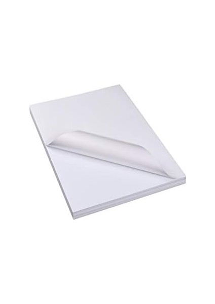 Adet A4 Yapışkanlı (Sticker) Kağıt Etiket Inkjet ve Laser Mat Yüzey fiyatları