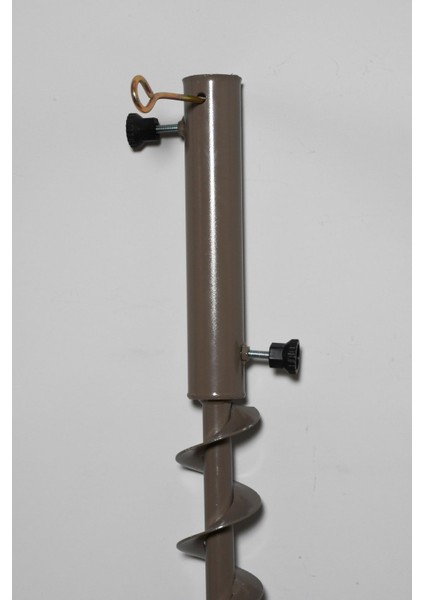 Geniş Plaj Şemsiyesi Kazığı, 80 cm Uzunluk ve 50 mm Gövde, 30 cm Giriş Alanı