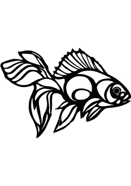 Akvaryum Balığı 70X49 cm