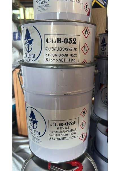 Çelebi Marin Epoksi Astar Boya Beyaz 5 kg