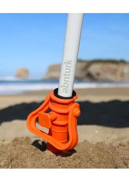 Renkli Çok Amaçlı Şemsiye Dikici Vidalı Sistem, Toprak ve Kuma Saplama Aparatı fiyatları