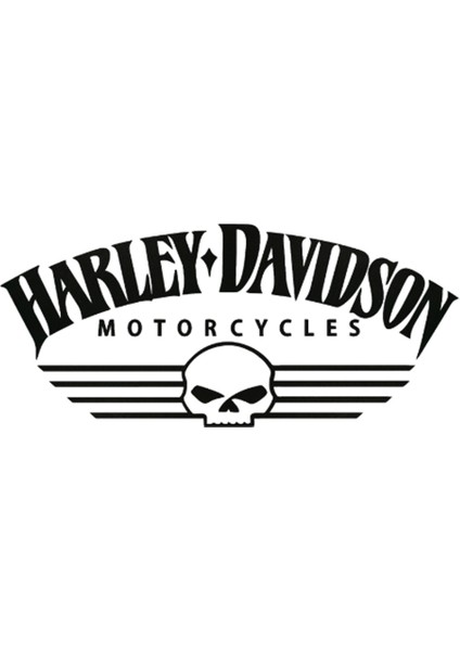 Harley A4 Ebadlı Sticker Arma