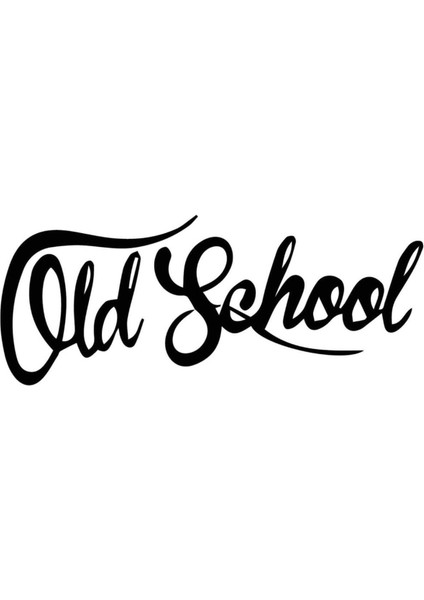 Old School Sticker