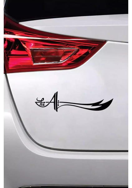 Zulfikar- Araç, Oto, Laptop, Duvar Uyumlu Sticker 50*15 cm fiyatları