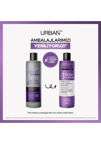 Expert Biotin & Caffeine Shampoo 350 Ml - 3'Lü Paketi modelleri