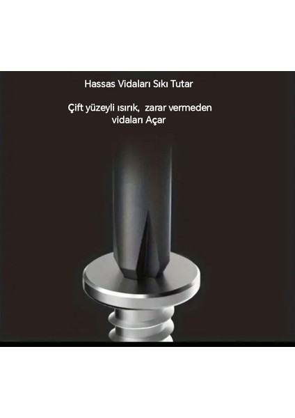 Aıraj 25'in 1'i Hassas Manyetik Tornavida Seti Metal Mıknatıslı Sağlam Orjinal fırsatları