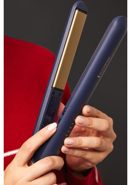 Mavi Sapphire Luxe Saç Düzleştirici, Parlak ve Şık Görünüm Için Ideal indirimleri