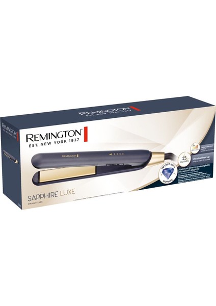 Mavi Sapphire Luxe Saç Düzleştirici, Parlak ve Şık Görünüm Için Ideal