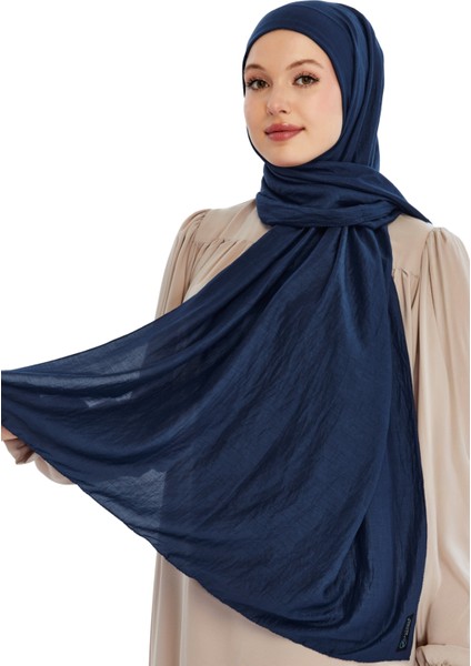 Pamuk Soft Şal - Lacivert
