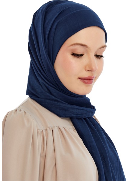 Pamuk Soft Şal - Lacivert modelleri