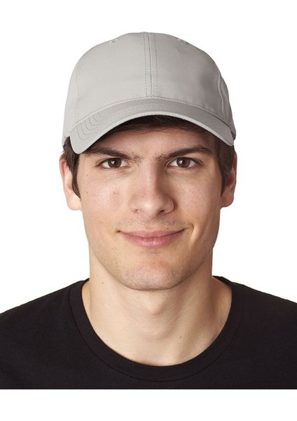 Gri Düzrenk Şapka Spor Cap