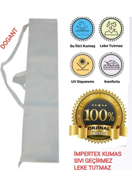 Kalın Kumaş Plaj ve Deniz Şemsiyesi Kılıfı Bej Renkli fiyatları