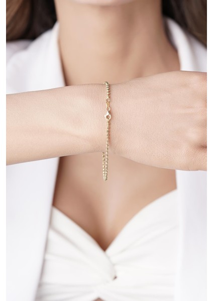 14 Ayar Altın Luna Bileklik fırsatları