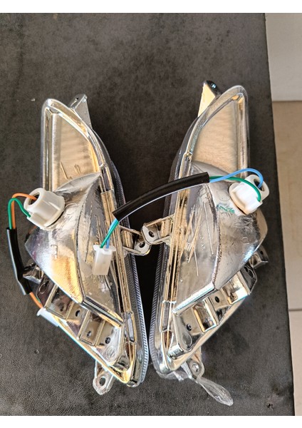 3 Tekerlekli Elektrikli Motor Ön Sinyal Takımı Sağ-Sol