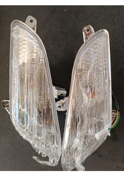 3 Tekerlekli Elektrikli Motor Ön Sinyal Takımı Sağ-Sol