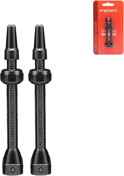 Impact V-11 Tubeless Valf Seti - 80MM Alüminyum, Presta Uyumlu