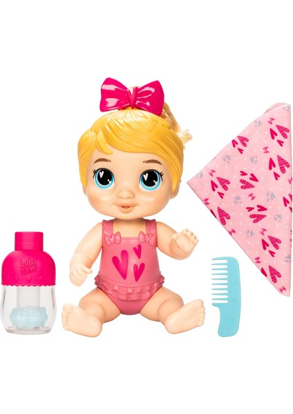 Alive Şampuanla ve Sarıl Harper Hugs Sarı Saçlı Oyuncak Bebek 28 cm Suda Oynanabilir Oyuncak Bebek Oyun Seti, 3 Yaş ve Üzeri Kız ve Erkek Çocukları Için Oyuncaklar