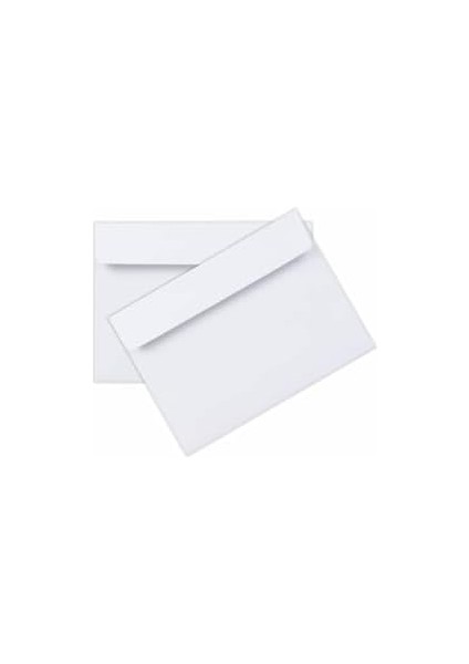 100 Adet Kendinden Yapışkanlı Zarf Dtiye Mektup Para Belge Dilekçe Düğün Kına Nişan Sünnet 16,3cm x 11,5cm 100&APOS;LÜ