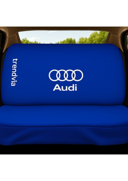 Audi Mavi Ön ve Arka Koltuk Kılıfı Takımı Penye Oto Kılıf Servis Tipi Uyumlu fiyatları