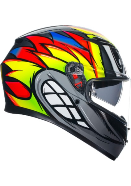 Kask/k3 Mplk Bırdy 2.0 Grey Ylw Red fiyatları