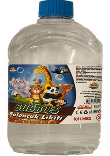 Duck Çok Delikli Pilli Köpük Atan Baloncuk Çıkaran Tabanca 23 Dilekli+ 500 ml Köpük Likidi fiyatları