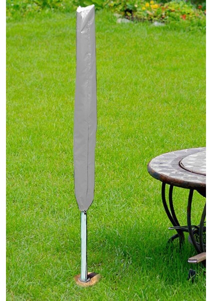 Su Geçirmez Plaj Şemsiyesi Kılıfı 150X20CM, Taşıma Çantası, Koruma Örtüsü, Gri