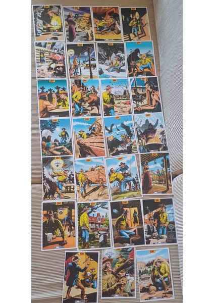 Kartları 27 Adet Kart SIRALI 182 Nodan Basliyor Sirali Sekilde 208 Noya Kadar 27 Adet Tam Sirali Eksiksiz Yeni Kondisyonda Kovboy Kartlari fırsatları