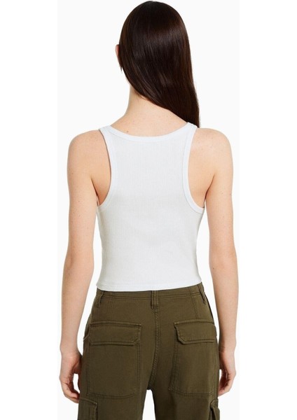 Fitilli Kolsuz T-Shirt modelleri