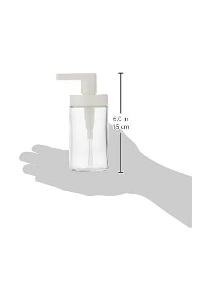 Tackan Sıvı Sabunluk, Beyaz (Cam) 903.223.03, 8 Oz modelleri