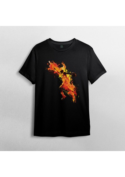 Basketbolcu - Basketbol - Basketball Unisex %100 Pamuklu Bisiklet Yaka T-Shirt Model 3 fiyatları