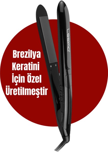 450° Isı Profesyonel Keratin Saç Düzleştirici, Siyah modelleri