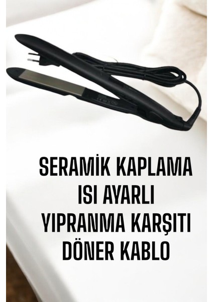 Siyah Seramik Düzleştirici ile Sağlıklı ve Parlak Saçlar fiyatları