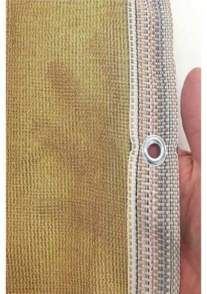 %95 Güneş Geçirmez Gölgelik File, Balkon Gölgeliği, 9x6 M, Krem fiyatları