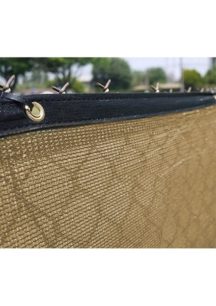 %95 Güneş Geçirmez Gölgelik File, Balkon Gölgeliği, 9x6 M, Krem indirimleri