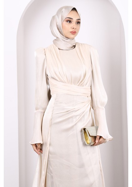 Taş Kol Detaylı Abiye modelleri