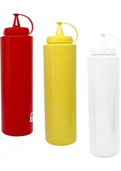 1000 ml Sos Şişesi AP-9419 Karma Renk