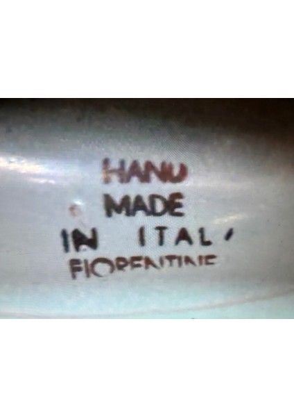 Made In Italy Hand Made Porselen ve Opal Camlı Abajur - 43 cm Boyunda indirimleri