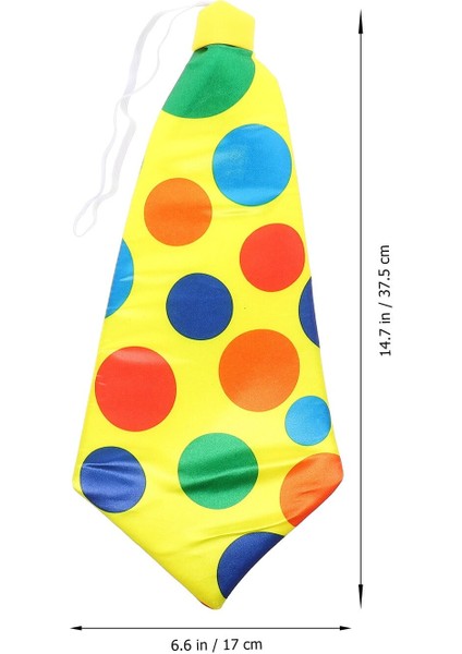 Palyaço Kravatı Lastikli Geniş Kesim 17X37 cm modelleri