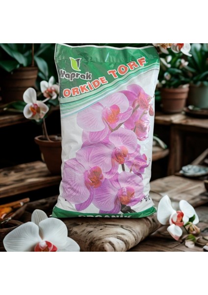 Orkide Toprağı – Organik Özel Karışım / Tüm Orkideler Için Kullanılabilir 5 Litre