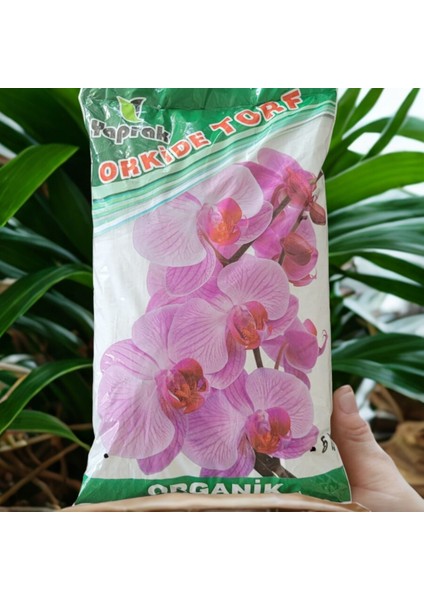 Orkide Toprağı – Organik Özel Karışım / Tüm Orkideler Için Kullanılabilir 5 Litre modelleri