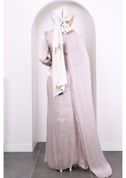 Gül Kurusu Önü Büzgülü Abiye fırsatları