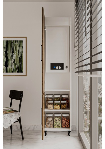 Kombi Dolabı 208 cm Boy Dolabı Kombi fiyatları