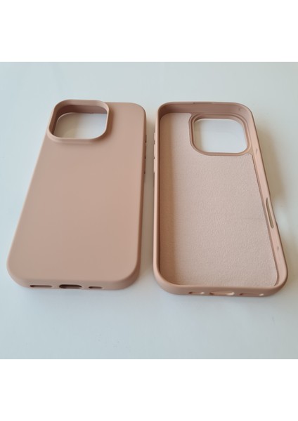 İphone 16 Pro İle Uyumlu İçi Kadife Esnek Silikon Lansman Kılıf fiyatları