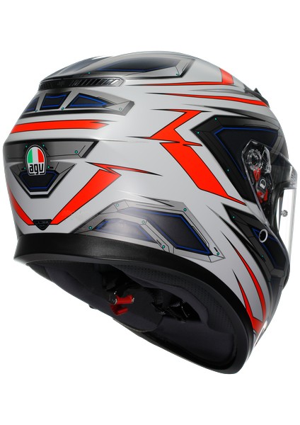 Kask/k3 E2206 Mplk Space Matt Whıte Red Fluo Configuration indirimleri