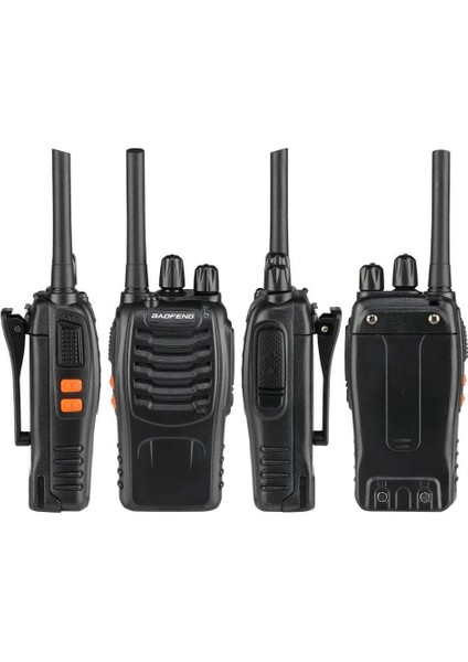 BF-88E Pmr El Telsizi 10'lu Set (Kulaklık Dahil)