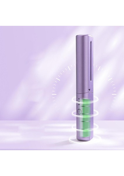 Mini Kablosuz Seramik Saç Düzleştirici Tarak, 3600MAH, 150°C-200°C, Mor Renk fırsatları